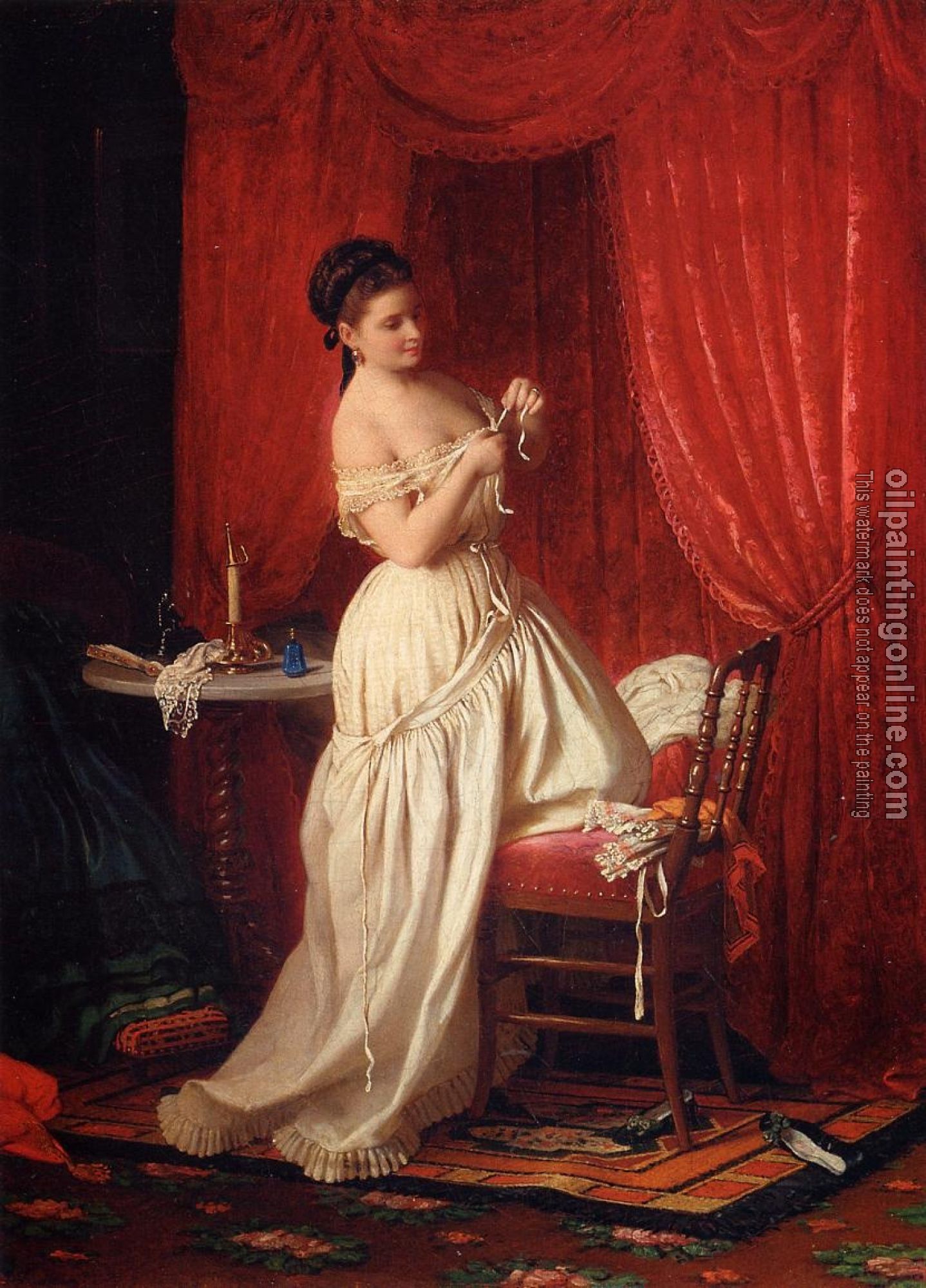 Bremen, Johann Georg Meyer von - In the Boudoir